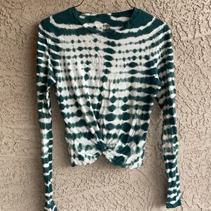 💵3 for $20✅Victoria’s Secret women’s size extra small green white tie-dye